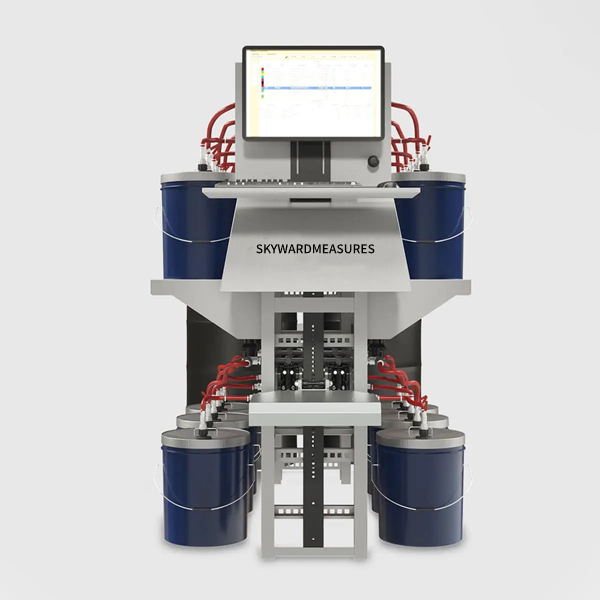 Batch weighing controller for paint batching weighing